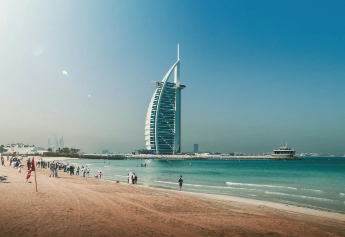 people on beach during daytime